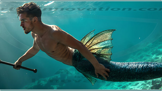 AI-generated HD photos featuring Mermen, The Warriors of the Sea. A collection of over 1,000 AI generated photo images of Mermen Warriors. Shirtless men from all age groups, with slim builds to hot and sexy, muscular body types, and from teenaged boys, to young men, to the handsome Elders. Merman warriors rising from a whirlpool, with a trident in hand, set against a stormy backdrop with dramatic lighting. Vibrant coral reefs, with detailed underwater scenes, highly realistic, with obsidian scales, that shimmer in the sunlight.