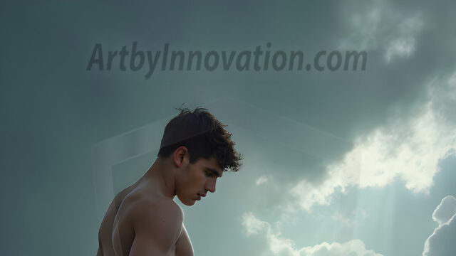 AI-generated HD photos featuring Mermen, The Warriors of the Sea. A collection of over 1,000 AI generated photo images of Mermen Warriors. Shirtless men from all age groups, with slim builds to hot and sexy, muscular body types, and from teenaged boys, to young men, to the handsome Elders. Merman warriors rising from a whirlpool, with a trident in hand, set against a stormy backdrop with dramatic lighting. Vibrant coral reefs, with detailed underwater scenes, highly realistic, with obsidian scales, that shimmer in the sunlight.