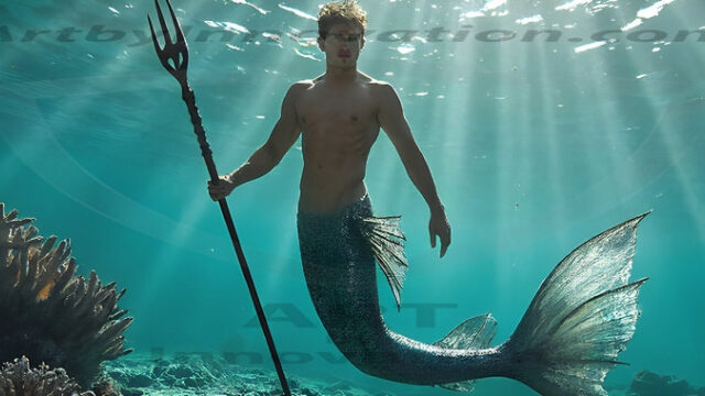 AI-generated HD photos featuring Mermen, The Warriors of the Sea. A collection of over 1,000 AI generated photo images of Mermen Warriors. Shirtless men from all age groups, with slim builds to hot and sexy, muscular body types, and from teenaged boys, to young men, to the handsome Elders. Merman warriors rising from a whirlpool, with a trident in hand, set against a stormy backdrop with dramatic lighting. Vibrant coral reefs, with detailed underwater scenes, highly realistic, with obsidian scales, that shimmer in the sunlight.