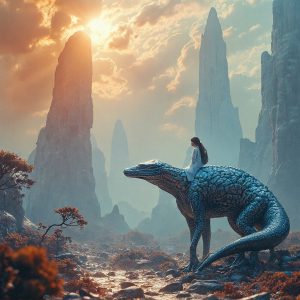 Amazing Alien Life forms and Planets. Fantasy Photographs, by Art by Innovation. Vibrant and detailed, high-resolution quality rendering of fantasy worlds with amazing creatures, both the fauna and flora, that might exist on alien worlds.