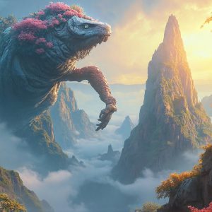 Amazing Alien Life forms and Planets. Fantasy Photographs, by Art by Innovation. Vibrant and detailed, high-resolution quality rendering of fantasy worlds with amazing creatures, both the fauna and flora, that might exist on alien worlds.