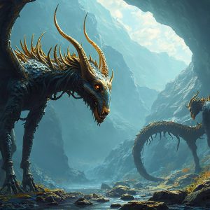 Amazing Alien Life forms and Planets. Fantasy Photographs, by Art by Innovation. Vibrant and detailed, high-resolution quality rendering of fantasy worlds with amazing creatures, both the fauna and flora, that might exist on alien worlds.