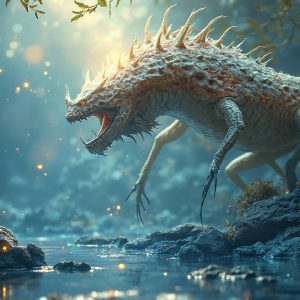 Amazing Alien Life forms and Planets. Fantasy Photographs, by Art by Innovation. Vibrant and detailed, high-resolution quality rendering of fantasy worlds with amazing creatures, both the fauna and flora, that might exist on alien worlds.