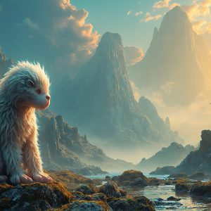 Amazing Alien Life forms and Planets. Fantasy Photographs, by Art by Innovation. Vibrant and detailed, high-resolution quality rendering of fantasy worlds with amazing creatures, both the fauna and flora, that might exist on alien worlds.