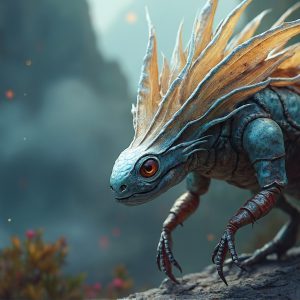 Amazing Alien Life forms and Planets. Fantasy Photographs, by Art by Innovation. Vibrant and detailed, high-resolution quality rendering of fantasy worlds with amazing creatures, both the fauna and flora, that might exist on alien worlds.