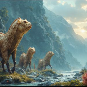 Amazing Alien Life forms and Planets. Fantasy Photographs, by Art by Innovation. Vibrant and detailed, high-resolution quality rendering of fantasy worlds with amazing creatures, both the fauna and flora, that might exist on alien worlds.