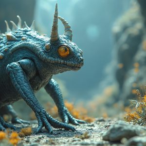 Amazing Alien Life forms and Planets. Fantasy Photographs, by Art by Innovation. Vibrant and detailed, high-resolution quality rendering of fantasy worlds with amazing creatures, both the fauna and flora, that might exist on alien worlds.