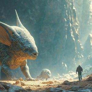 Amazing Alien Life forms and Planets. Fantasy Photographs, by Art by Innovation. Vibrant and detailed, high-resolution quality rendering of fantasy worlds with amazing creatures, both the fauna and flora, that might exist on alien worlds.