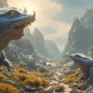 Amazing Alien Life forms and Planets. Fantasy Photographs, by Art by Innovation. Vibrant and detailed, high-resolution quality rendering of fantasy worlds with amazing creatures, both the fauna and flora, that might exist on alien worlds.