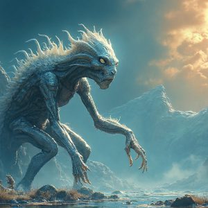 Amazing Alien Life forms and Planets. Fantasy Photographs, by Art by Innovation. Vibrant and detailed, high-resolution quality rendering of fantasy worlds with amazing creatures, both the fauna and flora, that might exist on alien worlds.