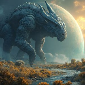Amazing Alien Life forms and Planets. Fantasy Photographs, by Art by Innovation. Vibrant and detailed, high-resolution quality rendering of fantasy worlds with amazing creatures, both the fauna and flora, that might exist on alien worlds.