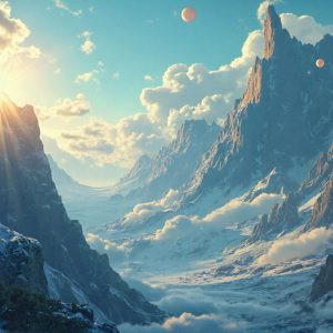 Amazing Alien Life forms and Planets. Fantasy Photographs, by Art by Innovation. Vibrant and detailed, high-resolution quality rendering of fantasy worlds with amazing creatures, both the fauna and flora, that might exist on alien worlds.