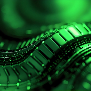 Amazing Graphics Art Collection: Modern Technology Green & Black - HD Desktop Wallpaper & Backgrounds.