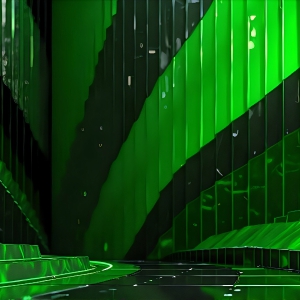 Amazing Graphics Art Collection: Modern Technology Green & Black - HD Desktop Wallpaper & Backgrounds.