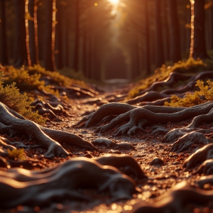 Amazing Digital Graphics Art Collection - Natural Forests Graphic Textures Designs