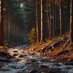 Amazing Digital Graphics Art Collection - Natural Forests Graphic Textures Designs