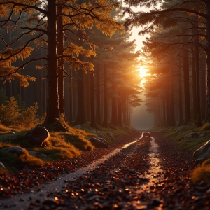 Amazing Digital Graphics Art Collection - Natural Forests Graphic Textures Designs