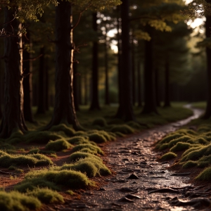 Amazing Digital Graphics Art Collection - Natural Forests Graphic Textures Designs