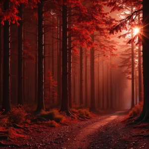 Amazing Digital Graphics Art Collection - Natural Forests Graphic Textures Designs