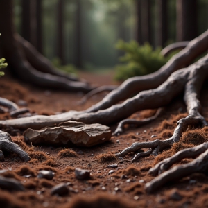 Amazing Digital Graphics Art Collection - Natural Forests Graphic Textures Designs