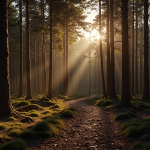 Amazing Digital Graphics Art Collection - Natural Forests Graphic Textures Designs