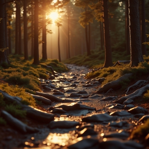 Amazing Digital Graphics Art Collection - Natural Forests Graphic Textures Designs