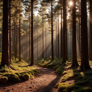 Amazing Digital Graphics Art Collection - Natural Forests Graphic Textures Designs