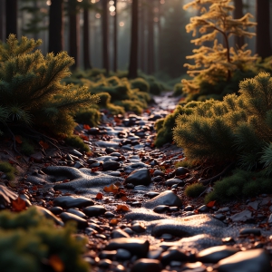 Amazing Digital Graphics Art Collection - Natural Forests Graphic Textures Designs