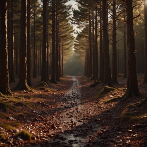 Amazing Digital Graphics Art Collection - Natural Forests Graphic Textures Designs