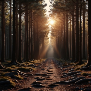 Amazing Digital Graphics Art Collection - Natural Forests Graphic Textures Designs