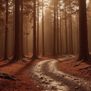 Amazing Digital Graphics Art Collection - Natural Forests Graphic Textures Designs