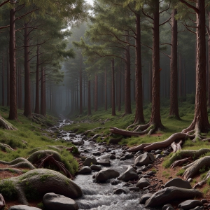Amazing Digital Graphics Art Collection - Natural Forests Graphic Textures Designs