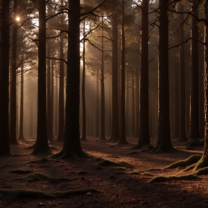 Amazing Digital Graphics Art Collection - Natural Forests Graphic Textures Designs