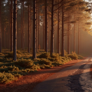 Amazing Digital Graphics Art Collection - Natural Forests Graphic Textures Designs