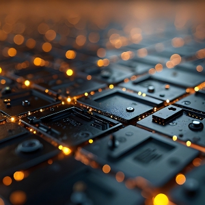 Amazing Graphics Art Collection: Copper & Black Technology - HD Desktop Wallpaper & Backgrounds.