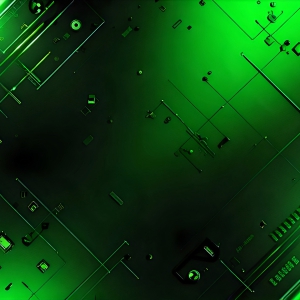 Amazing Graphics Art Collection: Modern Technology Green & Black - HD Desktop Wallpaper & Backgrounds.