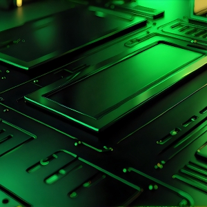 Amazing Graphics Art Collection: Modern Technology Green & Black - HD Desktop Wallpaper & Backgrounds.