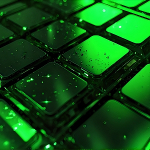 Amazing Graphics Art Collection: Modern Technology Green & Black - HD Desktop Wallpaper & Backgrounds.