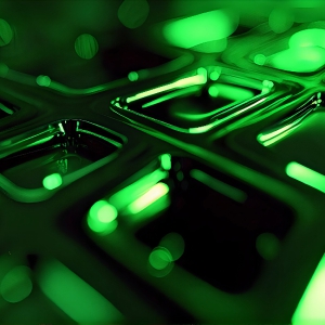 Amazing Graphics Art Collection: Modern Technology Green & Black - HD Desktop Wallpaper & Backgrounds.