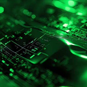 Amazing Graphics Art Collection: Modern Technology Green & Black - HD Desktop Wallpaper & Backgrounds.