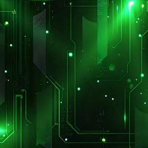 Amazing Graphics Art Collection: Modern Technology Green & Black - HD Desktop Wallpaper & Backgrounds.
