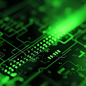 Amazing Graphics Art Collection: Modern Technology Green & Black - HD Desktop Wallpaper & Backgrounds.