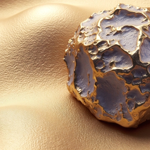 Amazing Digital Graphics Art Collection - Gold Artistic Graphic Textures Designs