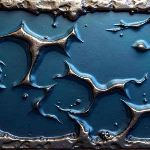 Amazing Digital Graphics Art Collection - Metallic Artistic Graphic Textures Designs