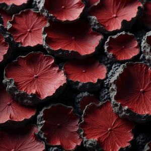 Amazing Digital Graphics Art Collection - Red Artistic Graphic Textures Designs