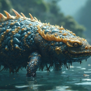 Amazing Alien Life forms and Planets. Fantasy Photographs, by Art by Innovation. Vibrant and detailed, high-resolution quality rendering of fantasy worlds with amazing creatures, both the fauna and flora, that might exist on alien worlds.