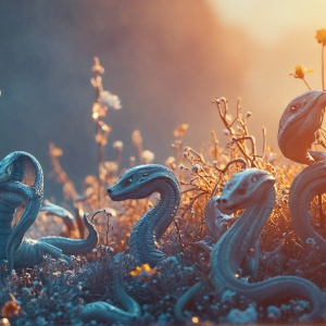 Amazing Alien Life forms and Planets. Fantasy Photographs, by Art by Innovation. Vibrant and detailed, high-resolution quality rendering of fantasy worlds with amazing creatures, both the fauna and flora, that might exist on alien worlds.
