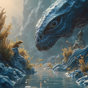 Amazing Alien Life forms and Planets. Fantasy Photographs, by Art by Innovation. Vibrant and detailed, high-resolution quality rendering of fantasy worlds with amazing creatures, both the fauna and flora, that might exist on alien worlds.