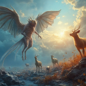 Amazing Alien Life forms and Planets. Fantasy Photographs, by Art by Innovation. Vibrant and detailed, high-resolution quality rendering of fantasy worlds with amazing creatures, both the fauna and flora, that might exist on alien worlds.