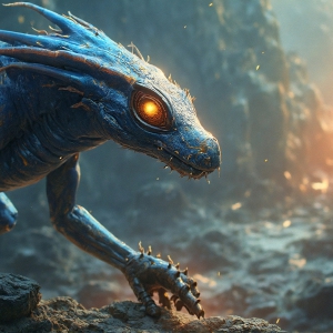 Amazing Alien Life forms and Planets. Fantasy Photographs, by Art by Innovation. Vibrant and detailed, high-resolution quality rendering of fantasy worlds with amazing creatures, both the fauna and flora, that might exist on alien worlds.